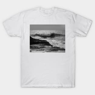 About to Splash. Panther Beach, California T-Shirt